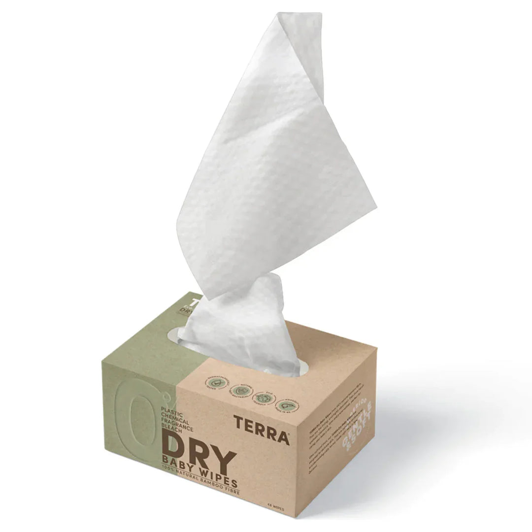 Terra Baby® - Terra Baby® Dry Wipes - 48 Pack
