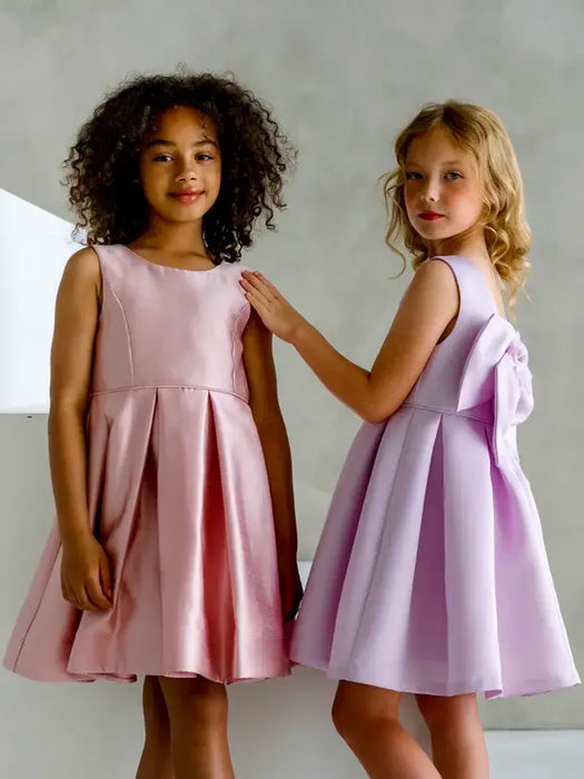 Teter Warm® Bondi Pink Sleeveless Party Dress with Removable Bow SS36P