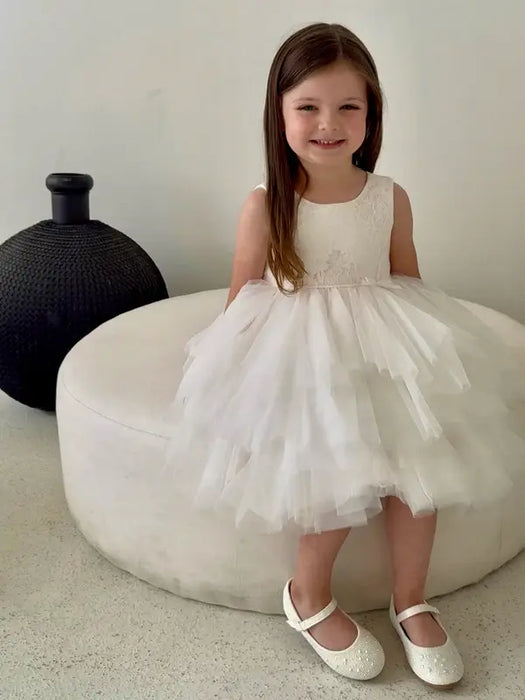 Teter Warm® Broadway Pale Pink Lace Tulle Dress M12P