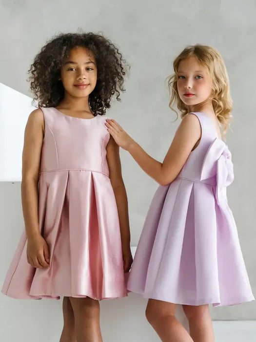 Teter Warm® Juniper Lilac Party Dress with Removable Bow Back SS31L