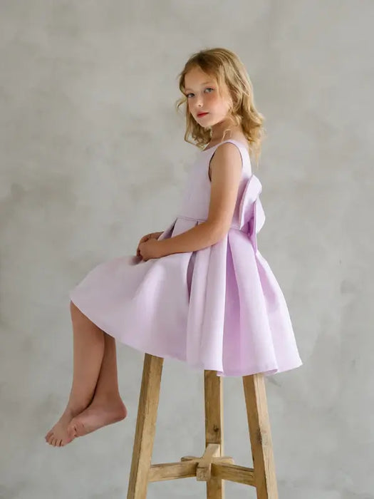 Teter Warm® Juniper Lilac Party Dress with Removable Bow Back SS31L