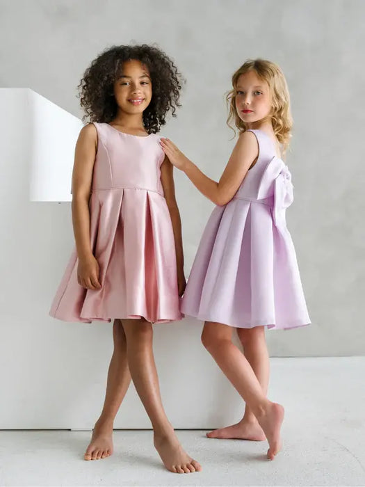 Teter Warm® Juniper Lilac Party Dress with Removable Bow Back SS31L