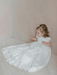 Teter Warm - Teter Warm B128 Harmony- Baby Girl's Baptism Dress Off White