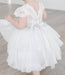 Teter Warm - Teter Warm Baby Girls Baptism Off White Dress B102