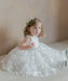 Teter Warm - Teter Warm Baby Girls Baptism Off White Dress B108