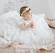 Teter Warm - Teter Warm Baby Girls Baptism Off White Dress B120