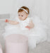 Teter Warm - Teter Warm Baby Girls Baptism Off White Dress B123N