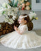 Teter Warm - Teter Warm Baby Girls Baptism Off White Dress B217N