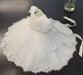 Teter Warm - Teter Warm Baby Girls Baptism Off White Dress B49