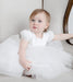 Teter Warm - Teter Warm Baby Girls Baptism Off White Dress B92