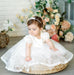 Teter Warm - Teter Warm Baby Girls Baptism Off White Dress BS14
