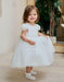 Teter Warm - Teter Warm Baby Girls Baptism Off White Dress BS89-P