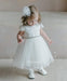 Teter Warm - Teter Warm Baptism Baby Girls Off White Dress B706