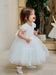 Teter Warm - Teter Warm BS89P Jewel - Baby Girl's Baptism Dress Pale Pink