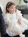Teter Warm - Teter Warm BS98 Evalina- Baby Girl's Baptism Dress Off White