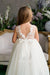 Teter Warm - Teter Warm Flower Girls Off White Dress FS116