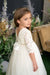 Teter Warm - Teter Warm Flower Girls Off White Dress FS14