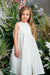 Teter Warm - Teter Warm Flower Girls Off White Dress FS31