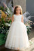 Teter Warm - Teter Warm Flower Girls Off White Dress FS32