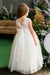 Teter Warm - Teter Warm Flower Girls Off White Dress FS32