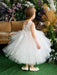 Teter Warm - Teter Warm FS33 Raya- Girl's Flower Girl Dress Off White