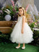 Teter Warm - Teter Warm FS33 Raya- Girl's Flower Girl Dress Off White