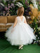 Teter Warm - Teter Warm FS33 Raya- Girl's Flower Girl Dress Off White