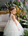 Teter Warm - Teter Warm FS33 Raya- Girl's Flower Girl Dress Off White