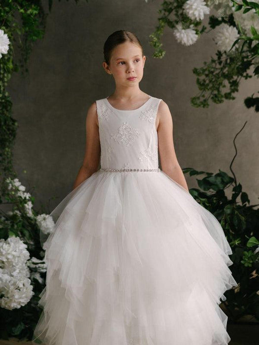 Teter Warm - Teter Warm FS33C Maddison - Girl's Communion Dress Off White