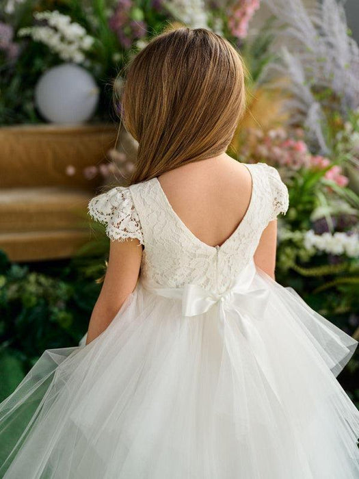 Teter Warm - Teter Warm FS49 Betty - Girl's Flower Girl Dress Off White