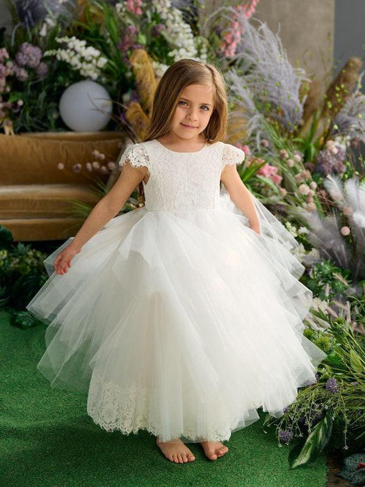 Teter Warm - Teter Warm FS49 Betty - Girl's Flower Girl Dress Off White