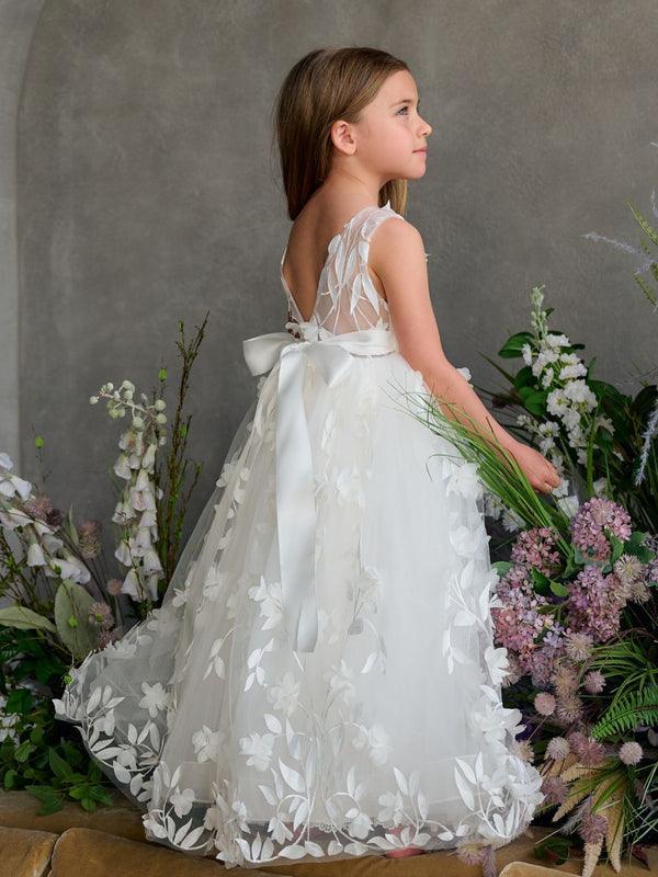 Teter Warm - Teter Warm FX21 Iris - Girl's Flower Girl Dress Off White