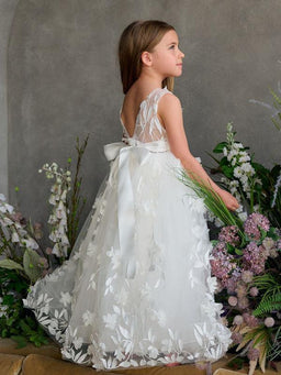 Teter Warm - Teter Warm FX21 Iris - Girl's Flower Girl Dress Off White