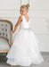 Teter Warm - Teter Warm Girls Communion Off White Dress 1601
