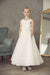 Teter Warm - Teter Warm Girls Communion Off White Dress DS18