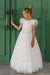 Teter Warm - Teter Warm Girls Communion Off White Dress E27