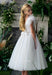 Teter Warm - Teter Warm Girls Communion Off White Dress ES03