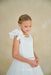 Teter Warm - Teter Warm Girls Communion Off White Dress ES102