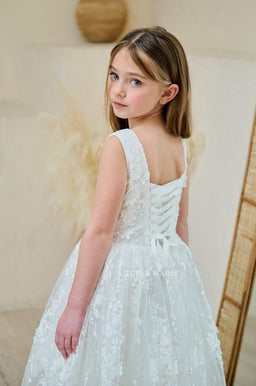 Teter Warm - Teter Warm Girls Communion Off White Dress ES20