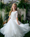 Teter Warm - Teter Warm Girls Communion Off White Dress FR06N