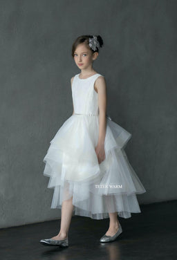 Teter Warm - Teter Warm Girls Communion Off White Dress G17