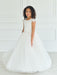Teter Warm - Teter Warm GS04 Skylar - Girl's Communion Dress Off White