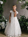Teter Warm - Teter Warm GS120 Jade - Girl's Communion Dress Off White