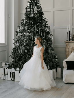 Teter Warm - Teter Warm GS160 Abigail - Girl's Communion Dress Off White