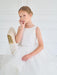 Teter Warm - Teter Warm GS601 Giselle - Girl's Communion Dress Off White