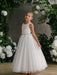 Teter Warm - Teter Warm GS73 Claire - Girl's Communion Dress Off White