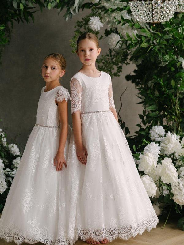 Teter Warm - Teter Warm GS80 Brianna - Girl's Communion Dress Off White