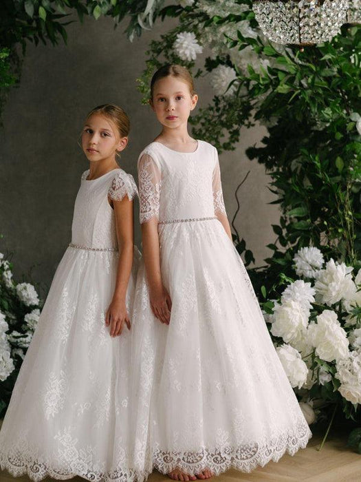 Teter Warm - Teter Warm GS80 Brianna - Girl's Communion Dress Off White