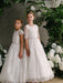Teter Warm - Teter Warm GS80 Brianna - Girl's Communion Dress Off White