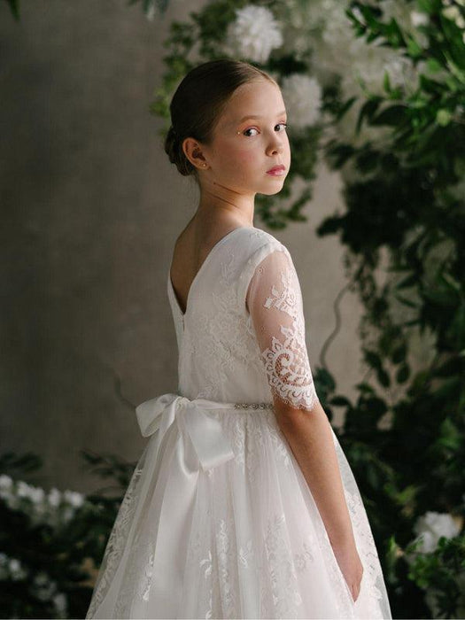 Teter Warm - Teter Warm GS80 Brianna - Girl's Communion Dress Off White